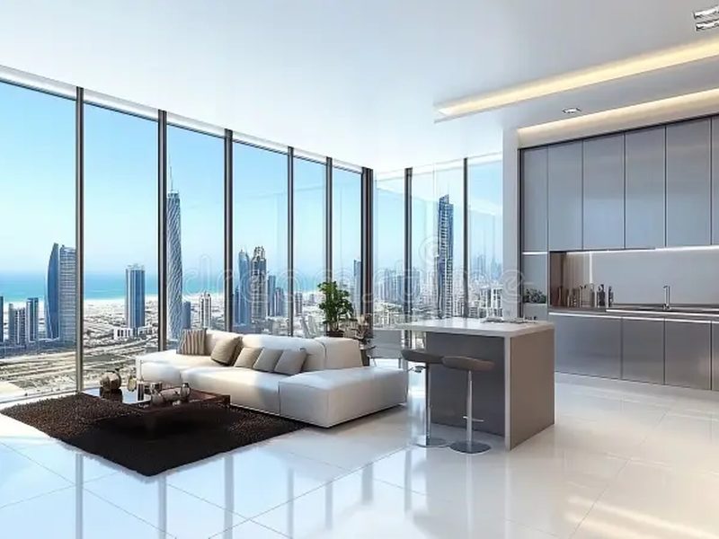 Modern rental living space