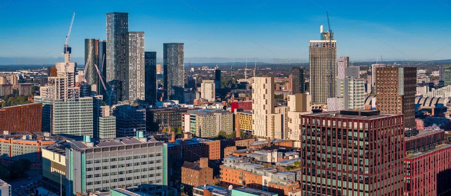 Manchester skyline
