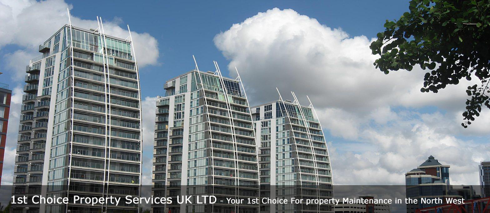 Manchester apartment blocks